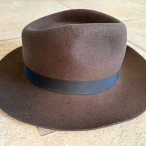 Stylish Brown Felt Hat